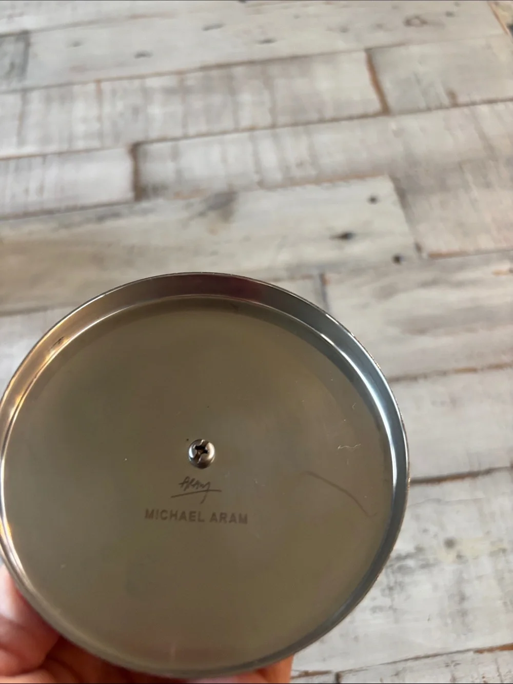 Michael Aram Floral Metal Accent Lid in Shiny silver - Picture 2 of 7